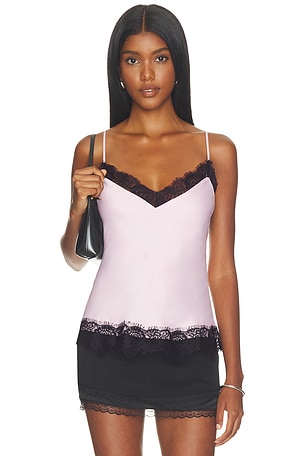 Lace Trim Cami Top WeWoreWhat