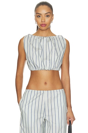 Bubble Cropped Tank Top WeWoreWhat
