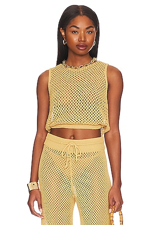 Crochet Ruched Crop Top WeWoreWhat