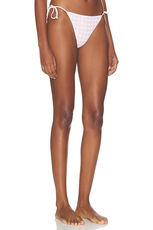 WeWoreWhat Tie Bikini Bottom in Pink