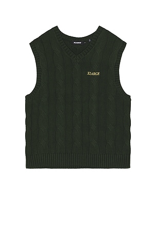 Cable Knit Vest XLARGE