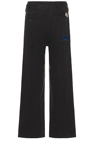 XLARGE Overdyed Double Knee Pants in Black