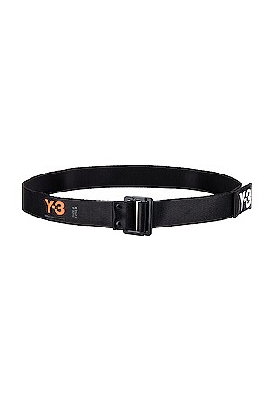 y3 belt black