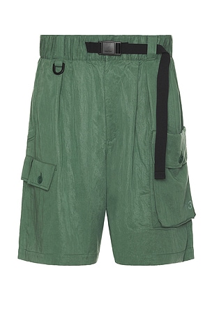 Shorts in Green Y-3 Yohji Yamamoto