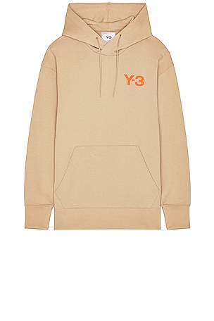 Y-3 SWEAT À CAPUCHE CL en Trace Khaki REVOLVE