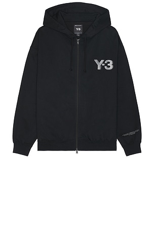 Logo Zip Hoddie Y-3 Yohji Yamamoto