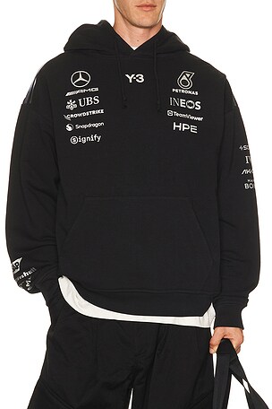 Y-3 SWEAT À CAPUCHE en Noir