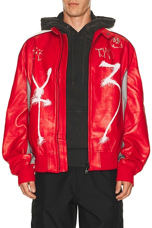 Gfx Leather Jacket Y-3