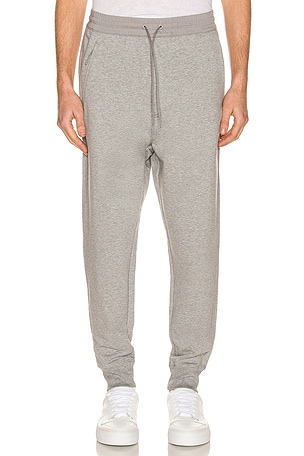 Classic Terry Cuffed Pants in Medium Grey Heather Y-3 Yohji Yamamoto