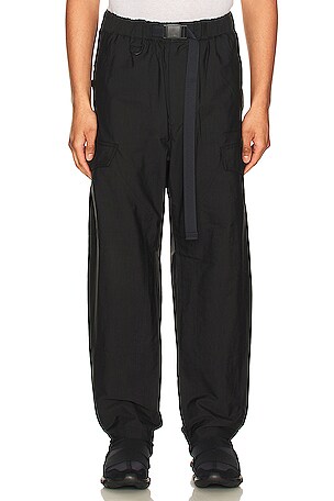 Y-3 M BINDING CARGO PANTS S 黒 2018AW Y-3 trousers Cuff Cargo pants women's black color JI5866 at