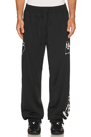 Y-3 Gfx Tp Sweatpants in Black