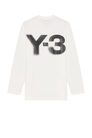 Logo Longsleeve Tee Y-3 Yohji Yamamoto