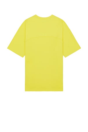 Y-3 Yohji Yamamoto 3S Tee in Yellow in Yellow