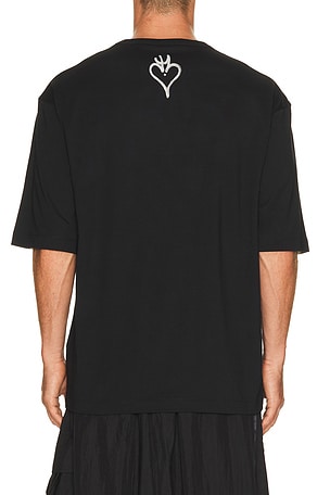 Y-3 Skullgfx Tee in Black. Size S. Also