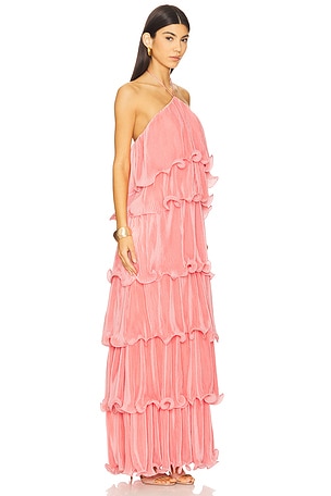 YAURA ROBE COURTE IMANI MAXI en Corail