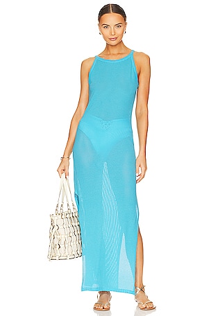 YEAR OF OURS Lounge Coverup in Caribbean Blue | REVOLVE YEAR OF OURS Lounge Coverup in Caribbean Blue | REVOLVE