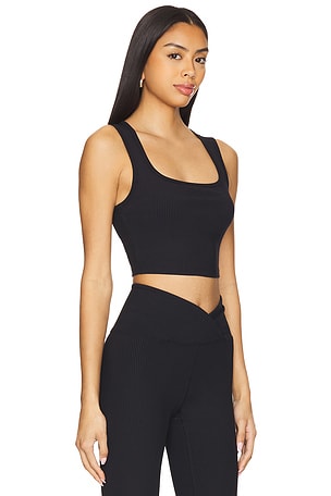 YEAR OF OURS Ribbed Diana Bra in Black