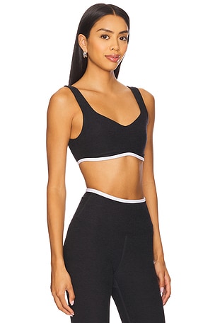 YEAR OF OURS Isadora Sports Bra in Black. Size XS. Also