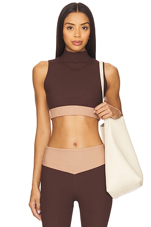 Ribbed Contrast Bodhi Sports Bra YEAR OF OURS