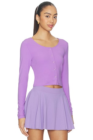 YEAR OF OURS Studio Cardigan in Purple