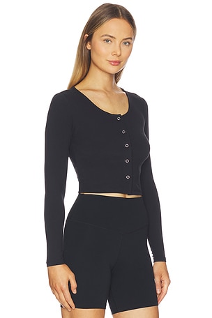 YEAR OF OURS Studio Cardigan in Black