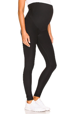 Aquarius Super Soft Modal Spandex Yoga Pilates Pants, Black S