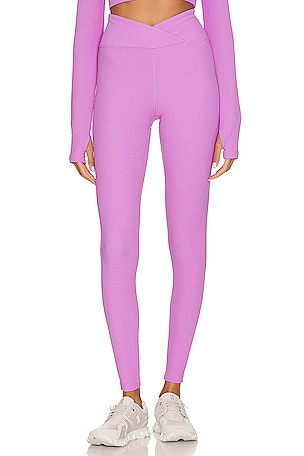 Nike Nsw High Waisted Legging In Pink - Orchid & Black