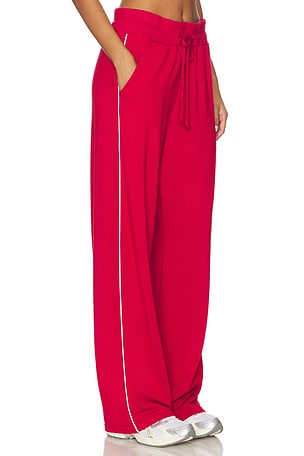 YEAR OF OURS Warm Up Sweat Pant in Red. Size XS. Also