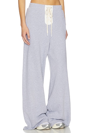 YEAR OF OURS Football Sweatpant in Light Grey