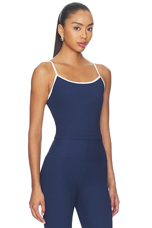 YEAR OF OURS Ribbed Bralette Tank in Navy