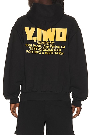 Y,IWO Hardwear Hoodie in Black