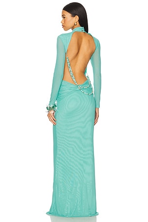 Salome Beaded Dress YLLW THE LABEL