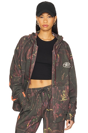 Dauer Zip Up Hoodie YLLW THE LABEL