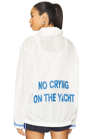 No Crying Windbreaker YLLW THE LABEL
