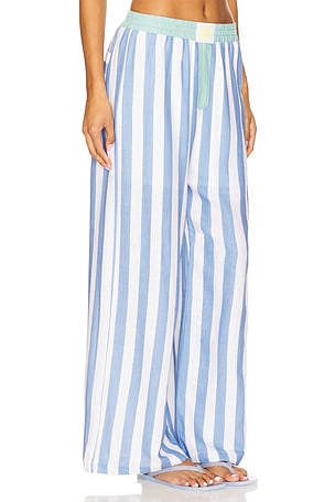 YLLW THE LABEL Nic Boxer Pant in Blue