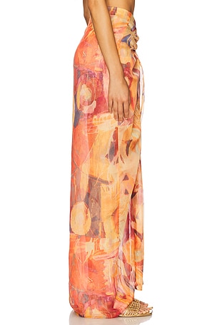 YLLW THE LABEL Gianni Sarong in Orange