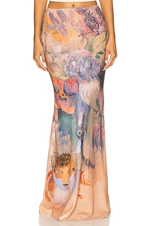 Paul Maxi Skirt YLLW THE LABEL