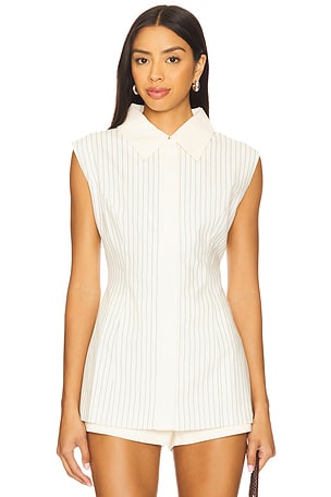 Anni Linen Top YLLW THE LABEL