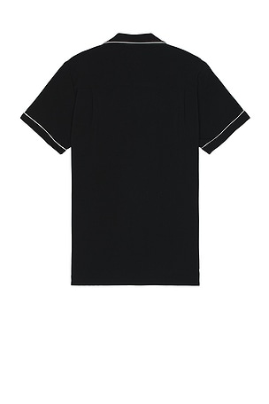 YONY Camp Collar Shirt in Black