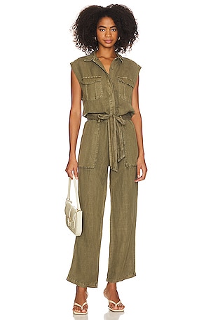 Young Fabulous Broke Cuba Jumpsuit in Bone REVOLVE