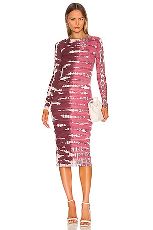 young fabulous and broke long sleeve dress Yfb Clothing Brooks A-Line Dress