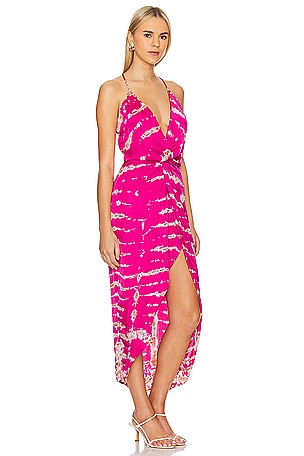 Young, Fabulous & Broke Siren Slip Dress in Pink