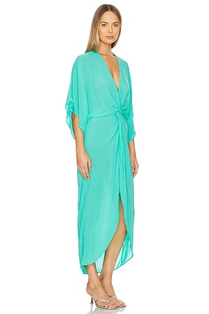 Young, Fabulous & Broke Siren Maxi Dress in Teal