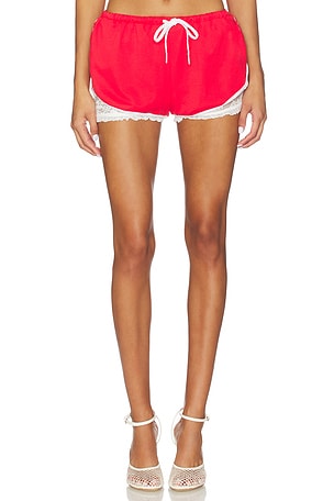 Lace Lined Short Yuhan Wang