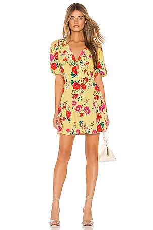 Yumi Kim Golden Hour Dress in Sunnyside Dress in Sunnyside Yellow
