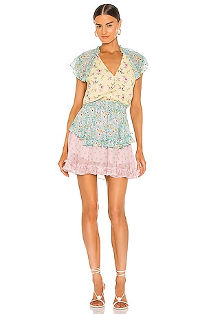 Revolve Tiered deals Mini Yumi Kim Willow Garden Milly Dress