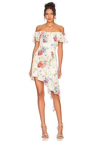 yumi kim off the shoulder dress Margot Dress Black / XL