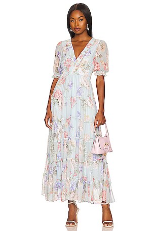 mesh halter wrap midi dress Backless Halter A-Line Midi Dress | Built-In Shapewear main image 0