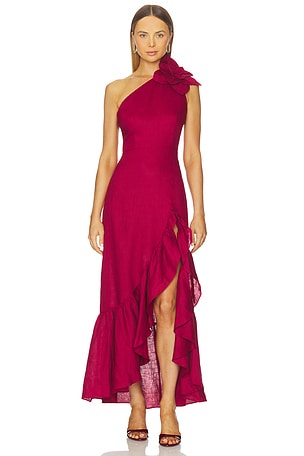 Yumi Kim Rocky Dress in Burgundy. Size XS. Also