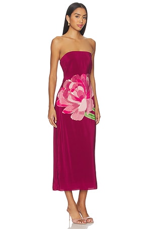 Yumi Kim Nevada Dress in Burgundy. Size XS. Also